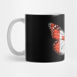 Canadian Flag  Butterfly - Gift for Canadian From Canada Mug